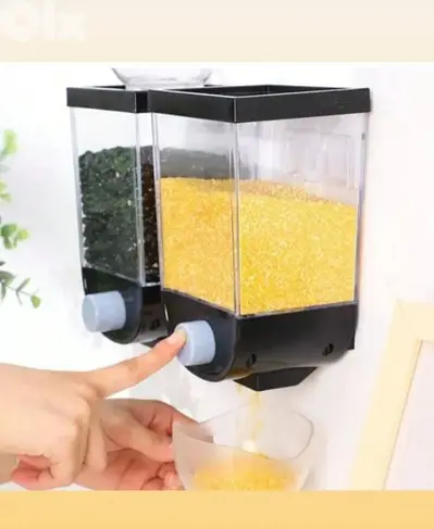 self adhesive cereal dispencer