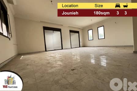 Jounieh 180m2 | Partial View | New | Calm Street | EH |
