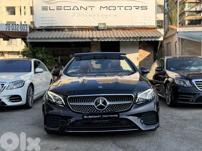 Mercedes-Benz E-400 convertible 2018