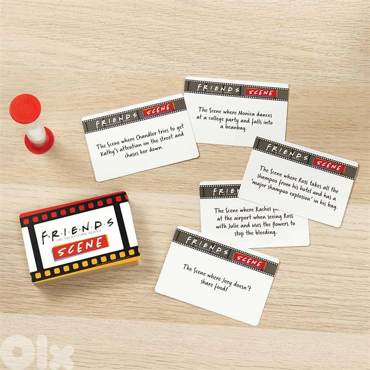 Friends Scene card game 1