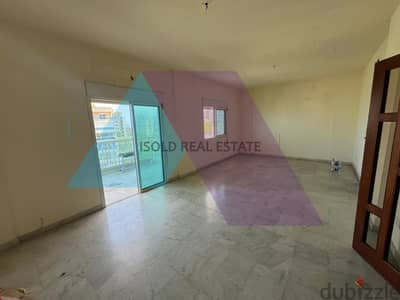 A 150 m2 apartment having an open sea view for sale in Zouk mikhayel
