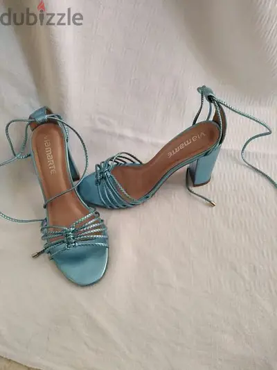 blue shoes size 38