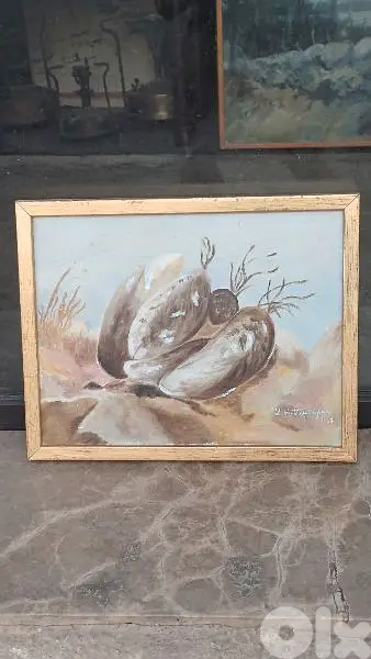لوحة رسم زيتي اوروبية