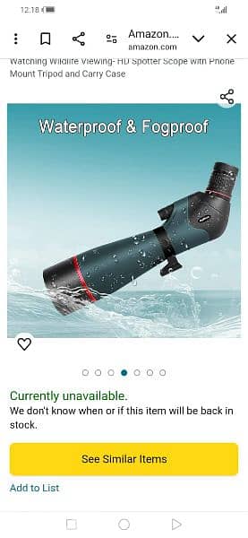 spotting scope ناضور *80 0