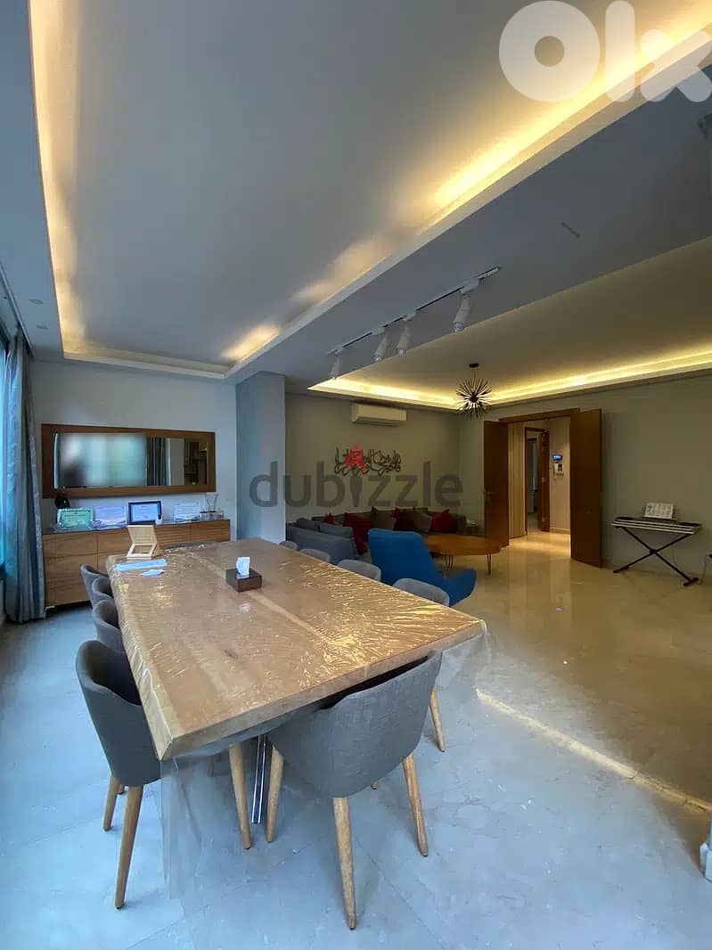 FURNISHED IN AIN EL MRAISSEH PRIME (200SQ) 3 BEDROOMS , (AM-148) 0