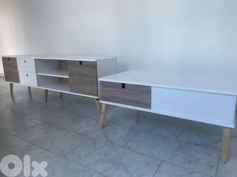 New TV Unit with centre table high quality 0