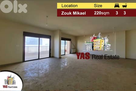 Zouk Mikael 220m2 | 50m2 Terrace | New | Condition |View |