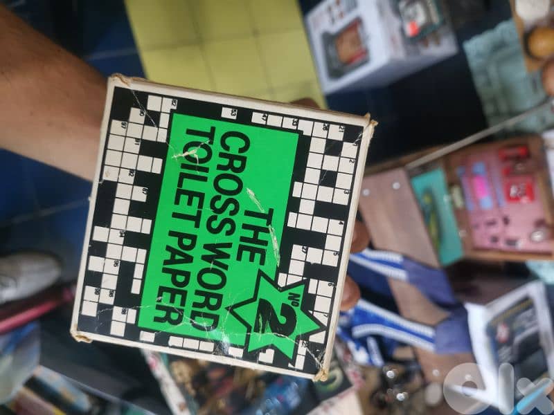 Crossword Toilet Paper 0