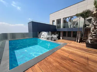 Sea and City View Penthouse for Sale in Achrafieh