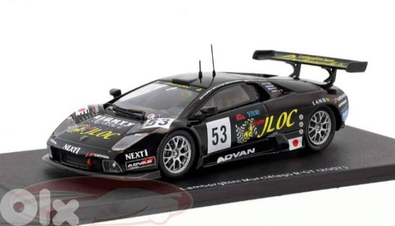 Lamborghini Murcielago R-GT 2007 diecast car model 1;43. 1