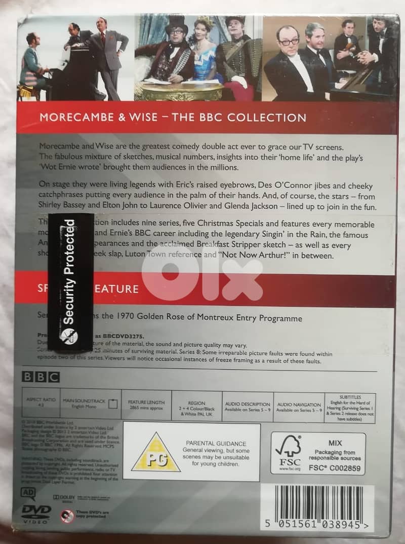 Morecambe & Wise the BBC collection 20 dvds new sealed 1