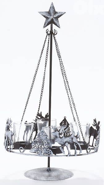 centrepiece tealight holder metal stand 2