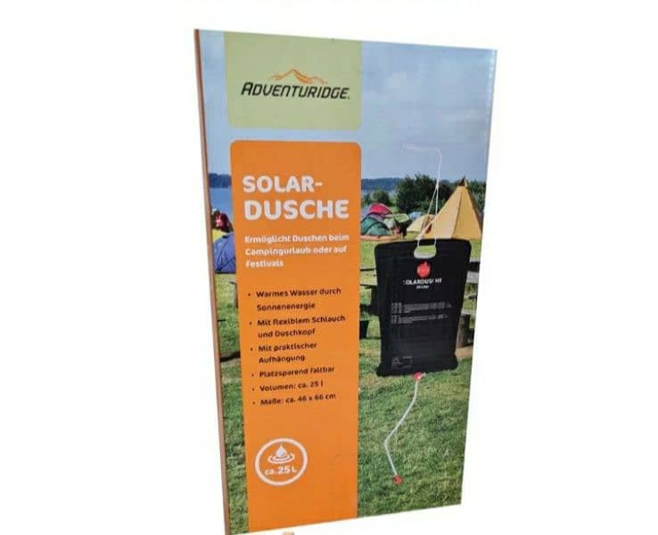 ADVENTURIDGE shower camp capacity 25L made in germany/4$delivery 3