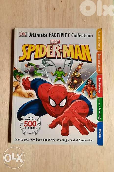 Spider-man Ultimate Factivity Collection Book. 0