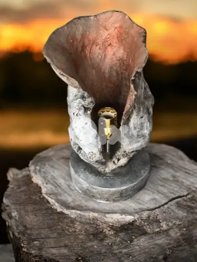 concrete table lamp