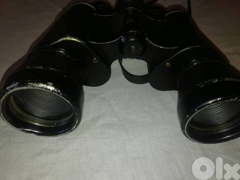 Safari vintage binocular 8 x 40 including neck strap & hard bag 4