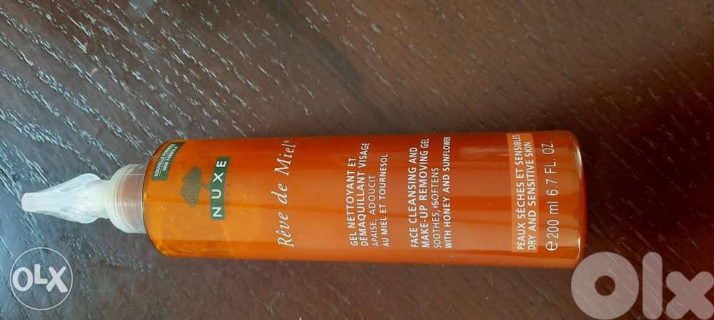 NUXE reve de miel. Face cleansing and make up removal. 200ml 1