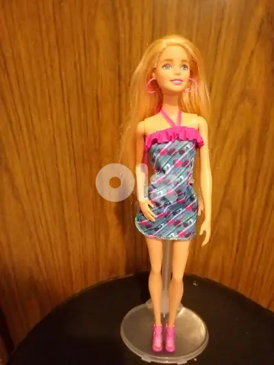 RAINBOW HAIR Barbie great doll Mattel 2015 long hair+Shoes=23$