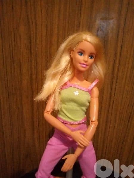 Barbie MADE TO MOVE Mattel2017 JOINTS body Great Wearing doll+Shoes=27 4
