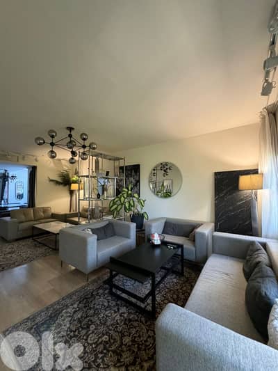 AIN EL MRAISSEH 1ST LINE + SOLAR SYSTEM (170SQ) 2 MASTER BEDS (AM-201)