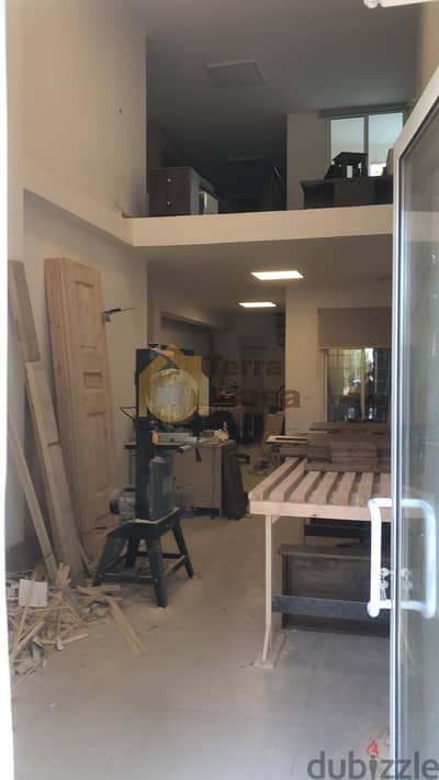 zouk mikael shop with warehouse & small apartment prime location R#210