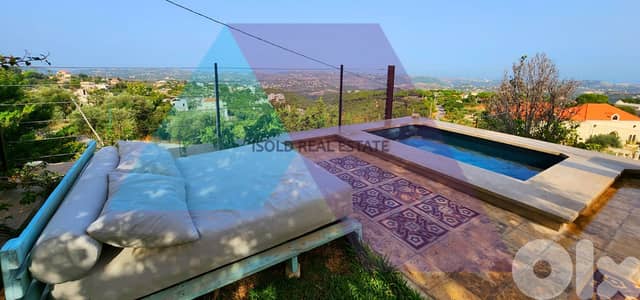220 m2 villa+ pool+garden for sale in Batroun - فيلا مميزة في البترون