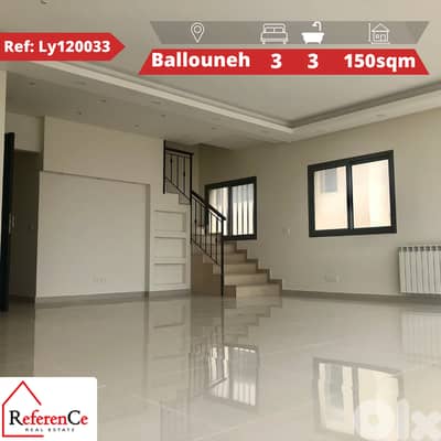 Prime Duplex for sale in Ballouneh دوبلكس مميز للبيع في بلونة