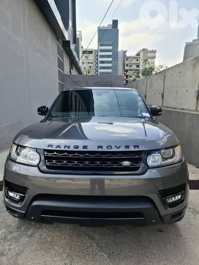 RANGE ROVER SPORT V8 SUPERCHARGED GREY IN BLACK