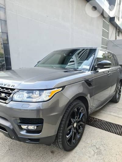 RANGE ROVER SPORT V8 SUPERCHARGED GREY IN BLACK