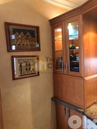 Fully furnished apartment in baabdat with terrace Ref#3612