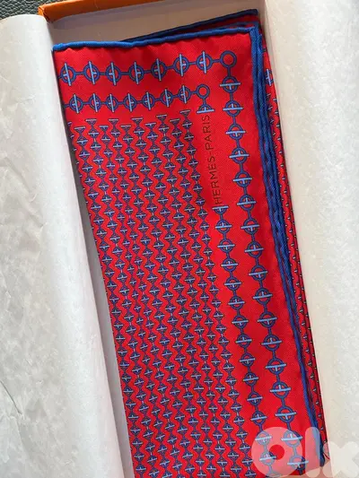Hermès Pochette silk scarf & pocket