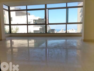 180 SQM Prime Location Apartment in Khaldeh, Aley with Sea View