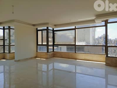 180 SQM Prime Location Apartment in Mazraa, Beirut with City View