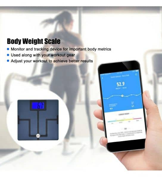 Meister electronic scale with Wifi, capacity 150Kg/3$ delivery 1