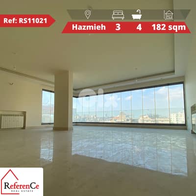 Brand new apartment for sale in Hazmieh. شقة جديدة للبيع في الحازمية.