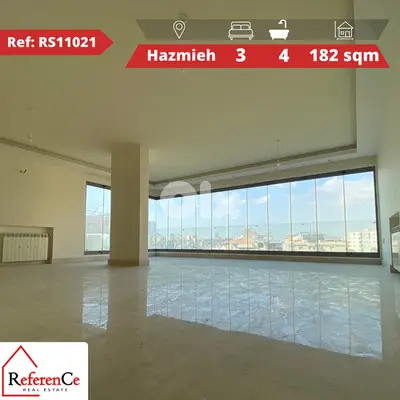 Brand new apartment for sale in Hazmieh. شقة جديدة للبيع في الحازمية.