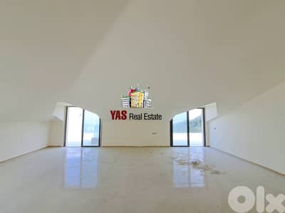 Achkout 244m2 | 133m2 Terrace | Rooftop | Brand New | View | DA |