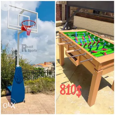 Basketball + babyfoot