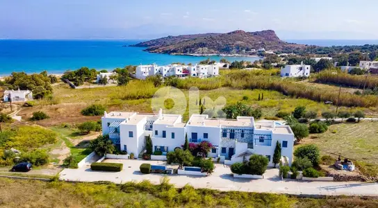 84 SQM Prime Location Apartment in Molos, Paros, Greece + Sea View