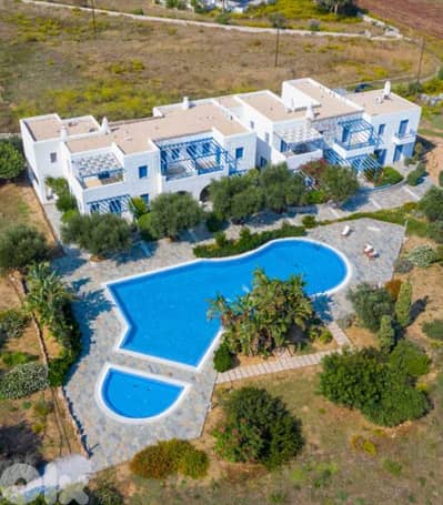 84 SQM Prime Location Apartment in Molos, Paros, Greece + Sea View