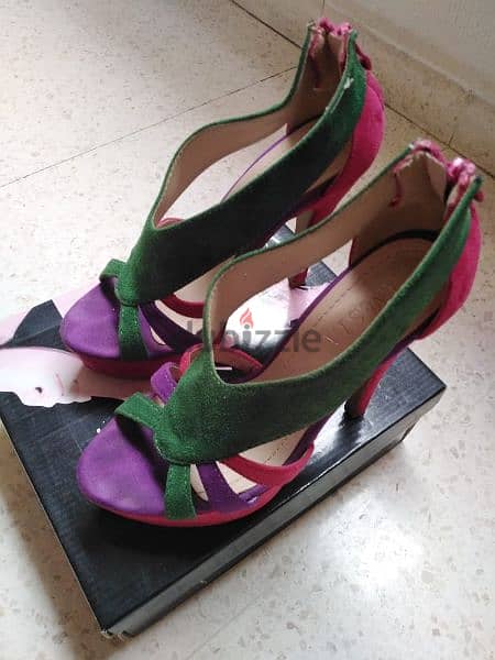 sandale multicolor size38 very nice for summer 1