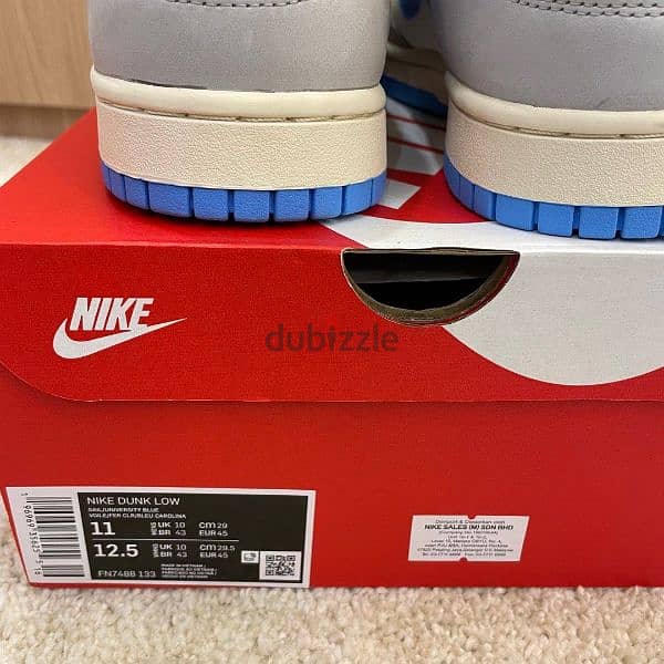 Authentic Nike Dunk Low Athletic Department university blue. 76969O37 1