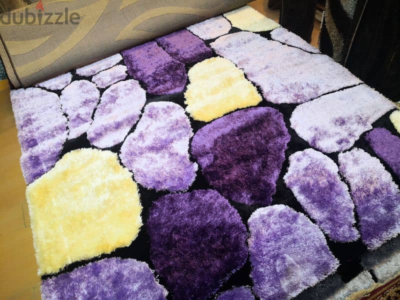 NEW SHAGGY CARPET 2x3 $60 only 5