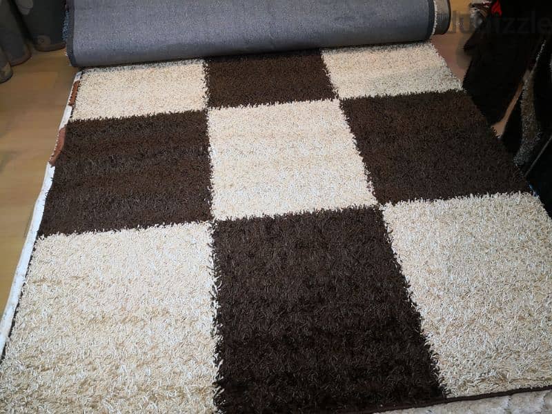 NEW SHAGGY CARPET 2x3 $60 only 6