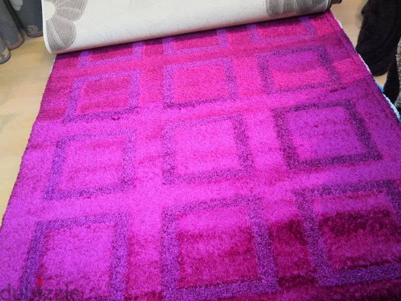 NEW SHAGGY CARPET 2x3 $60 only 8