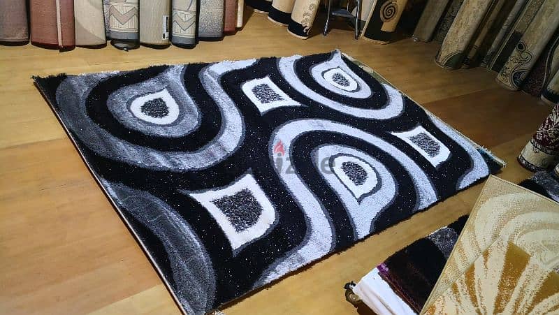 NEW SHAGGY CARPET 2x3 $60 only 17
