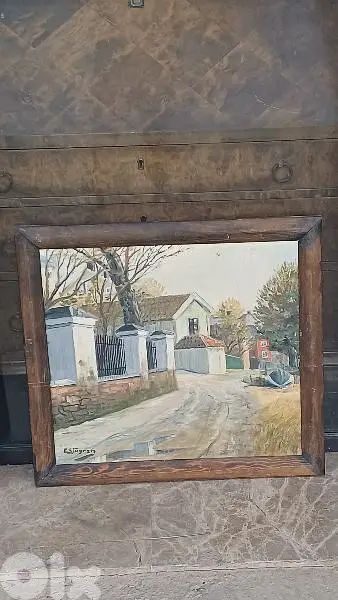 لوحة رسم زيتي اوروبية
