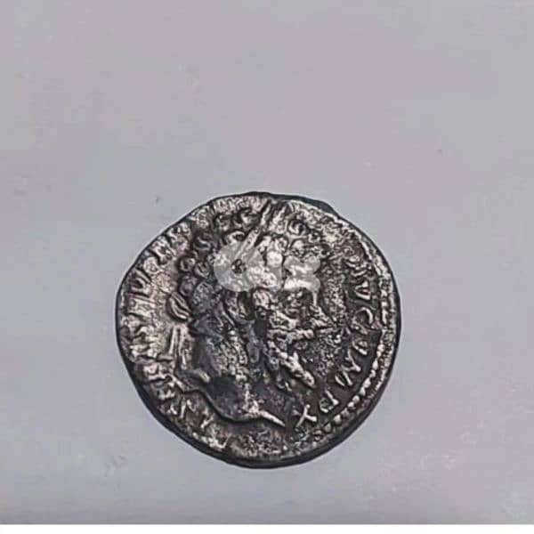 Septimus Severus silver Denarius Ancient Roman coin year 193 AD 0
