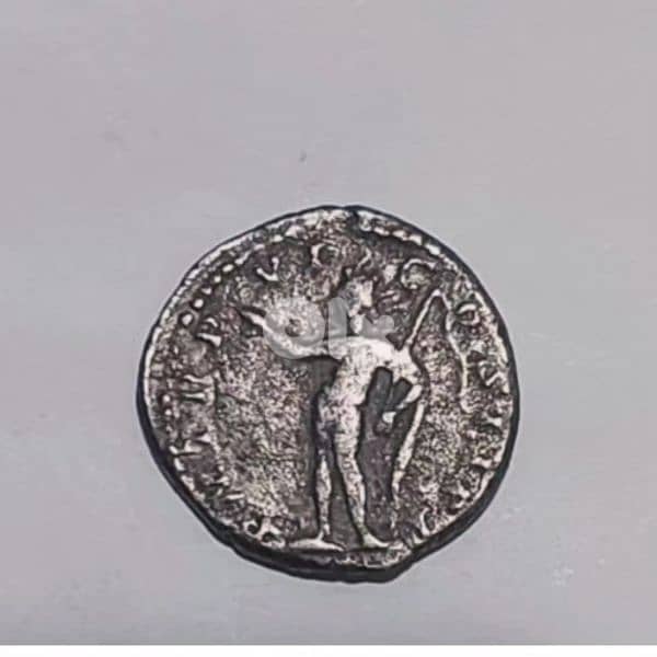 Septimus Severus silver Denarius Ancient Roman coin year 193 AD 1