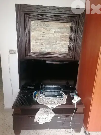 tv cabinet طاولة تلفزيون